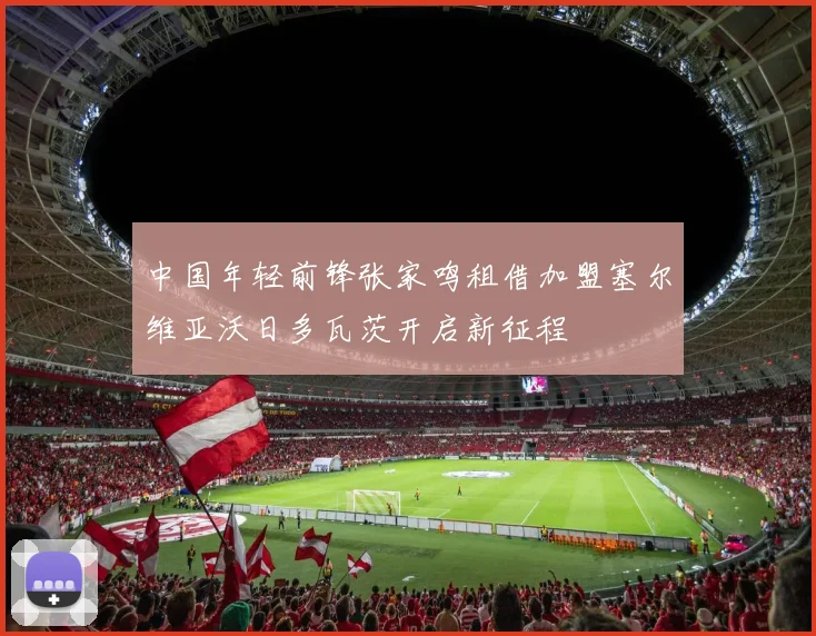 中国年轻前锋张家鸣租借加盟塞尔维亚沃日多瓦茨开启新征程