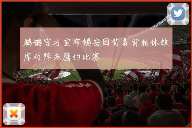 鹈鹕官方宣布锡安因背靠背轮休缺席对阵老鹰的比赛